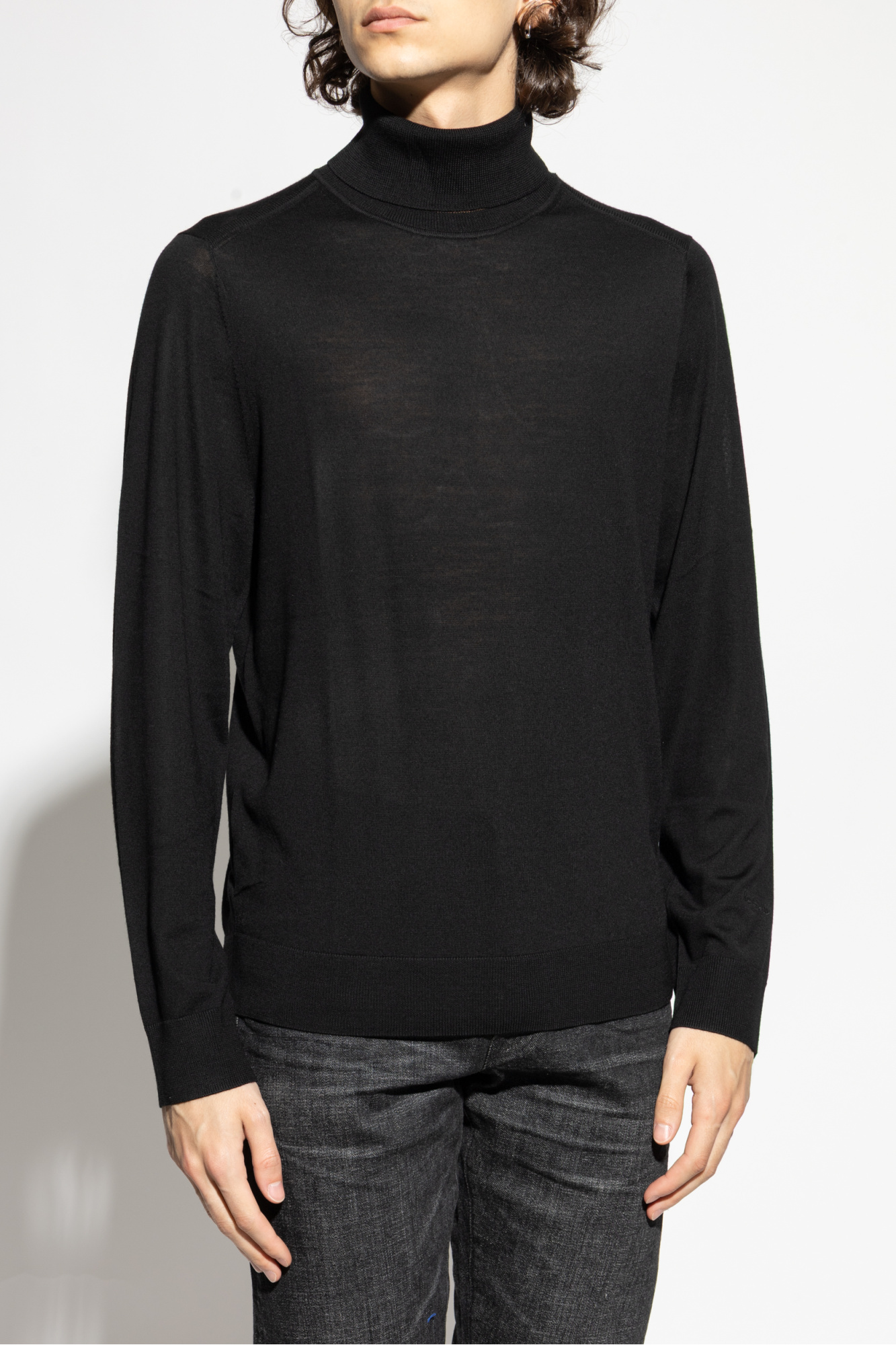 Paul Smith｜LONG-SLEEVED ZIP-UP/TURTLENECK (MENS REG FIT Paul Smith Wool turtleneck sweater | Men's Clothing | Vitkac